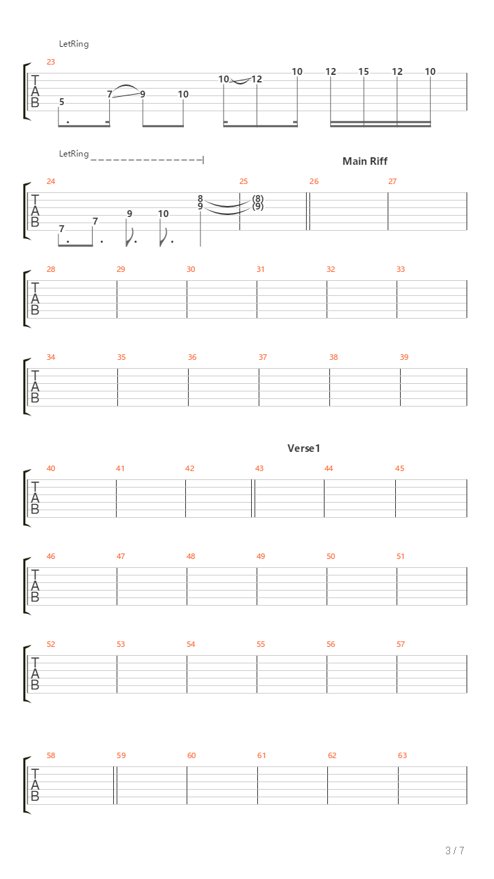 Up Into The Ether吉他谱