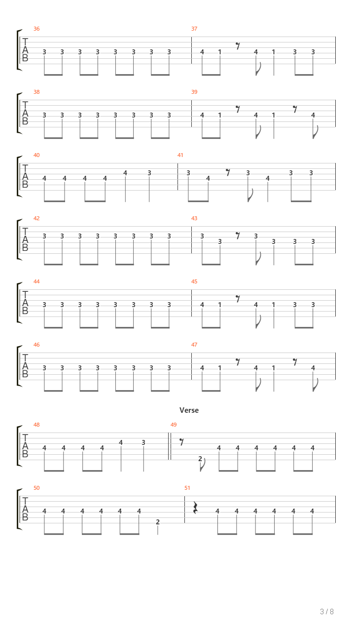 Zero吉他谱