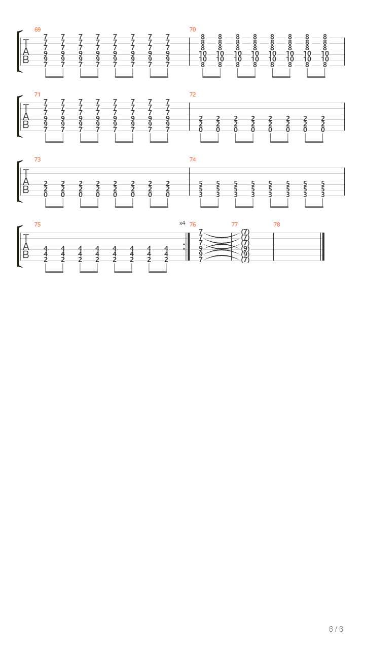 In Crucem Agere吉他谱