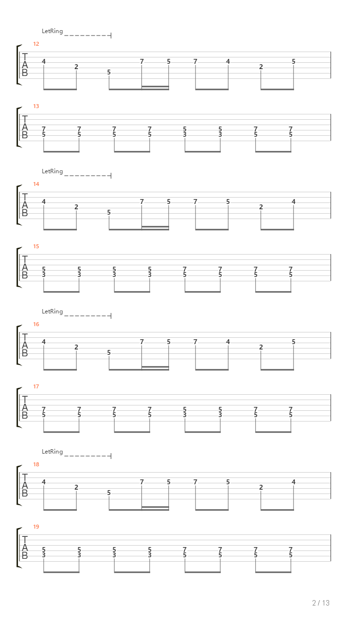 Veils Of Grey吉他谱