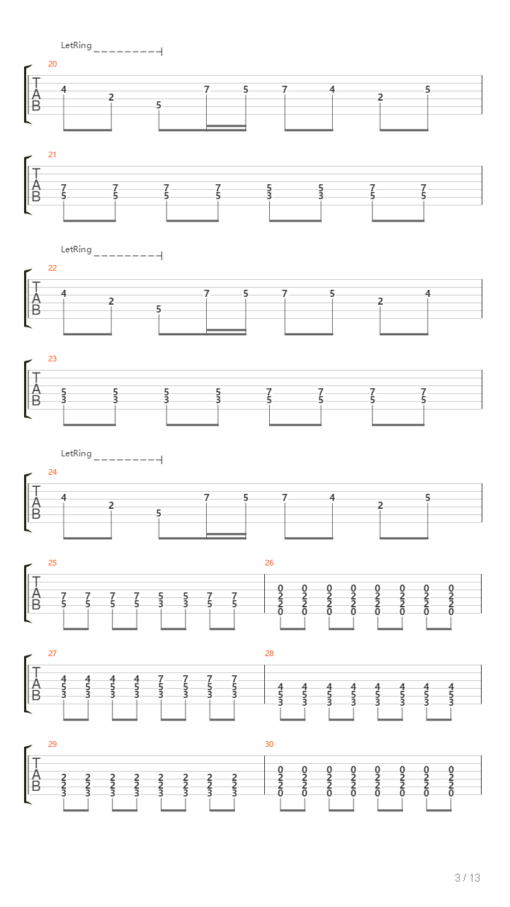 Veils Of Grey吉他谱