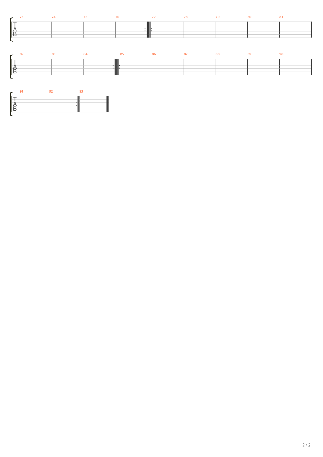 Vobiscum Exitium吉他谱