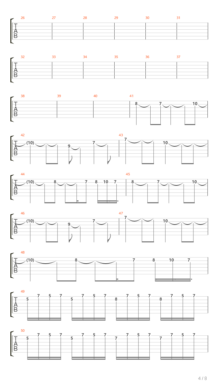 The Day It All Came Down吉他谱