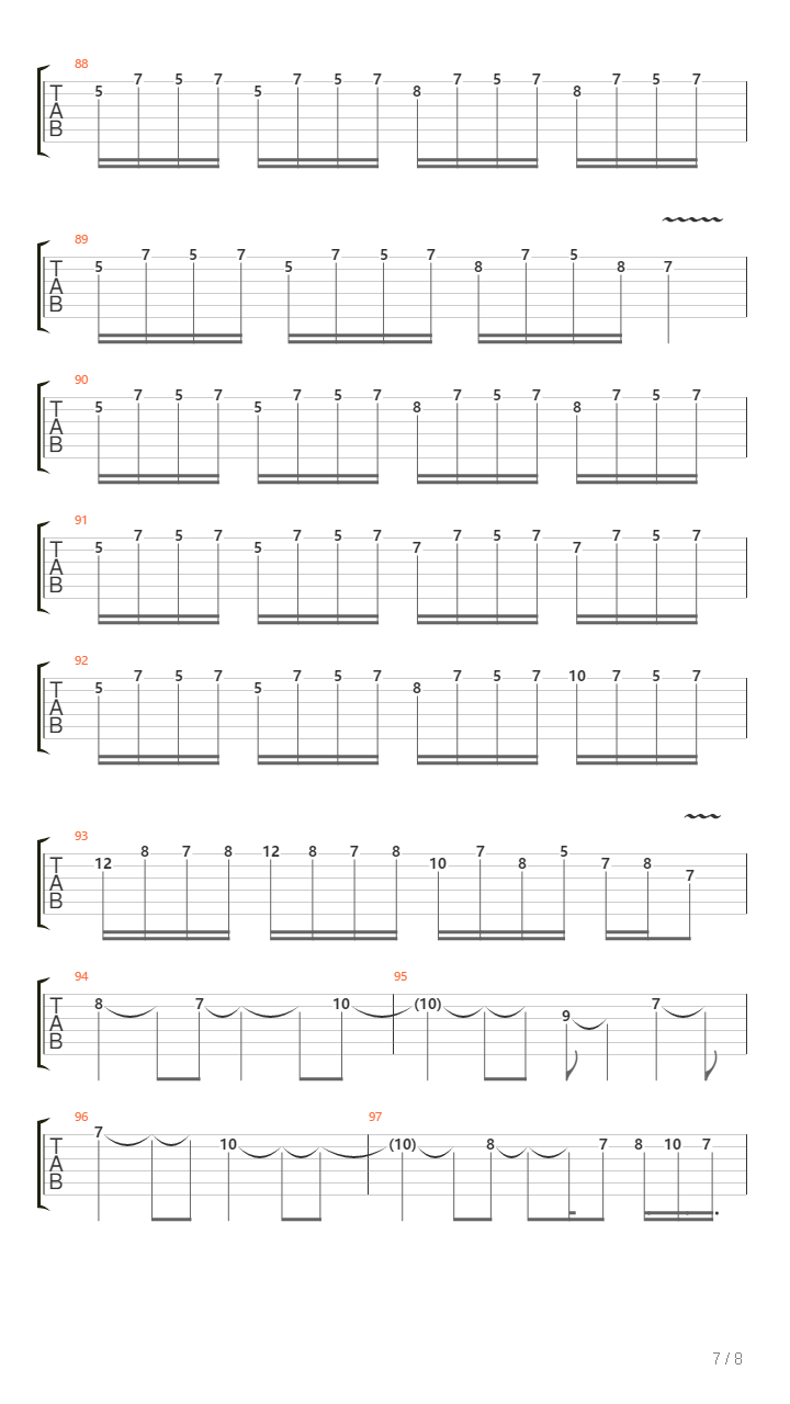 The Day It All Came Down吉他谱