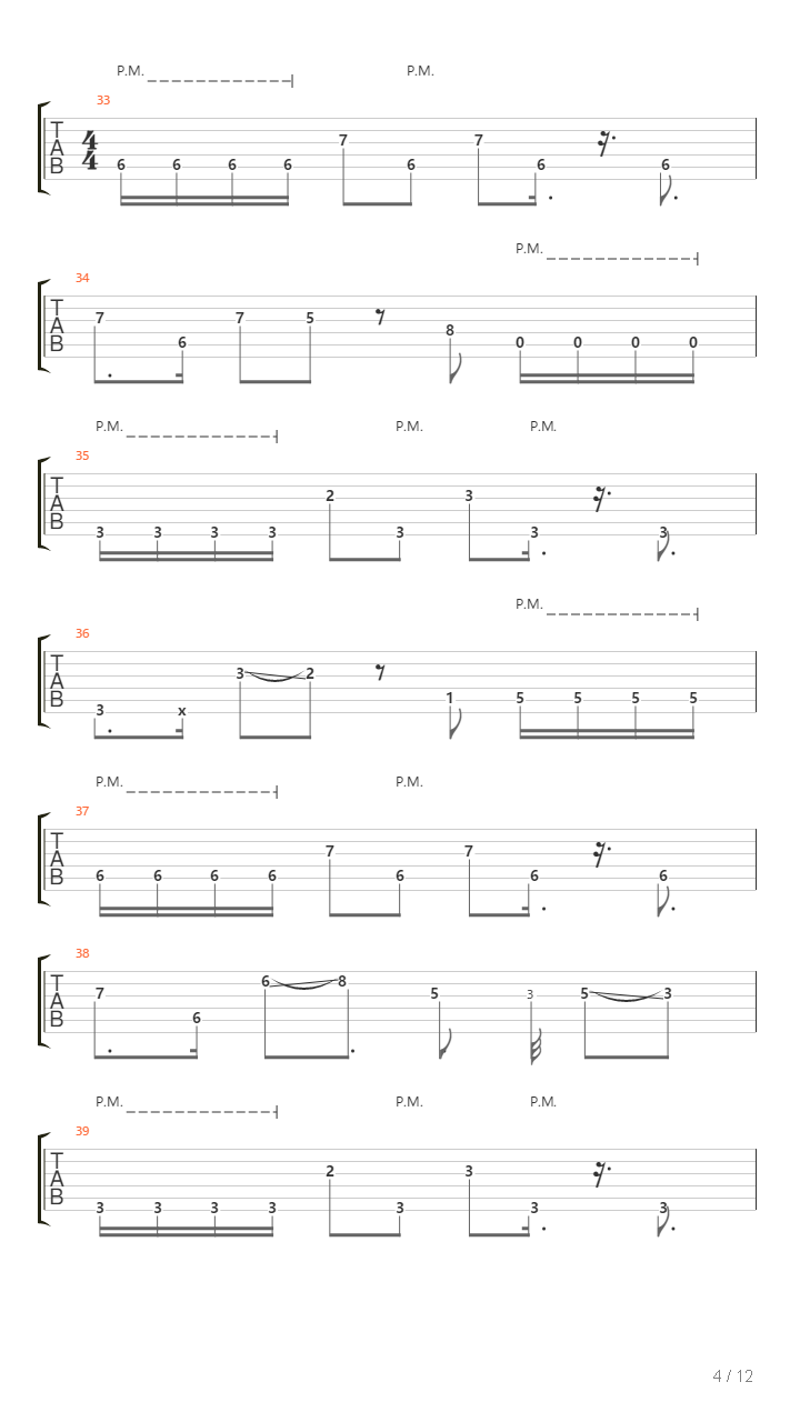 5-Htp吉他谱