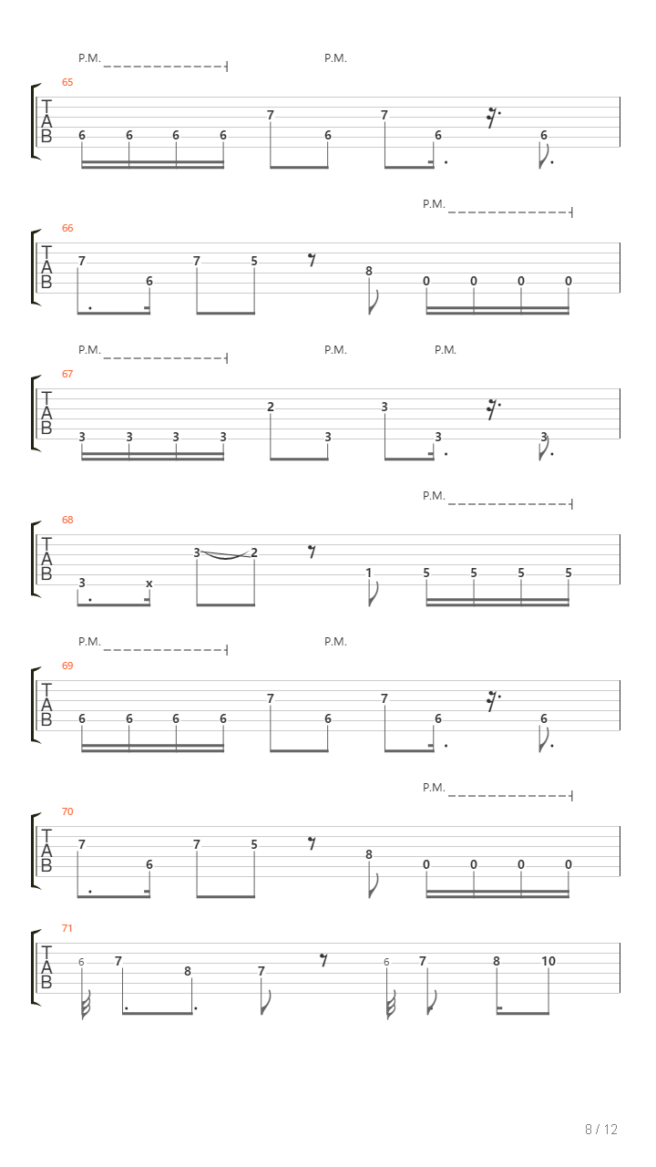 5-Htp吉他谱