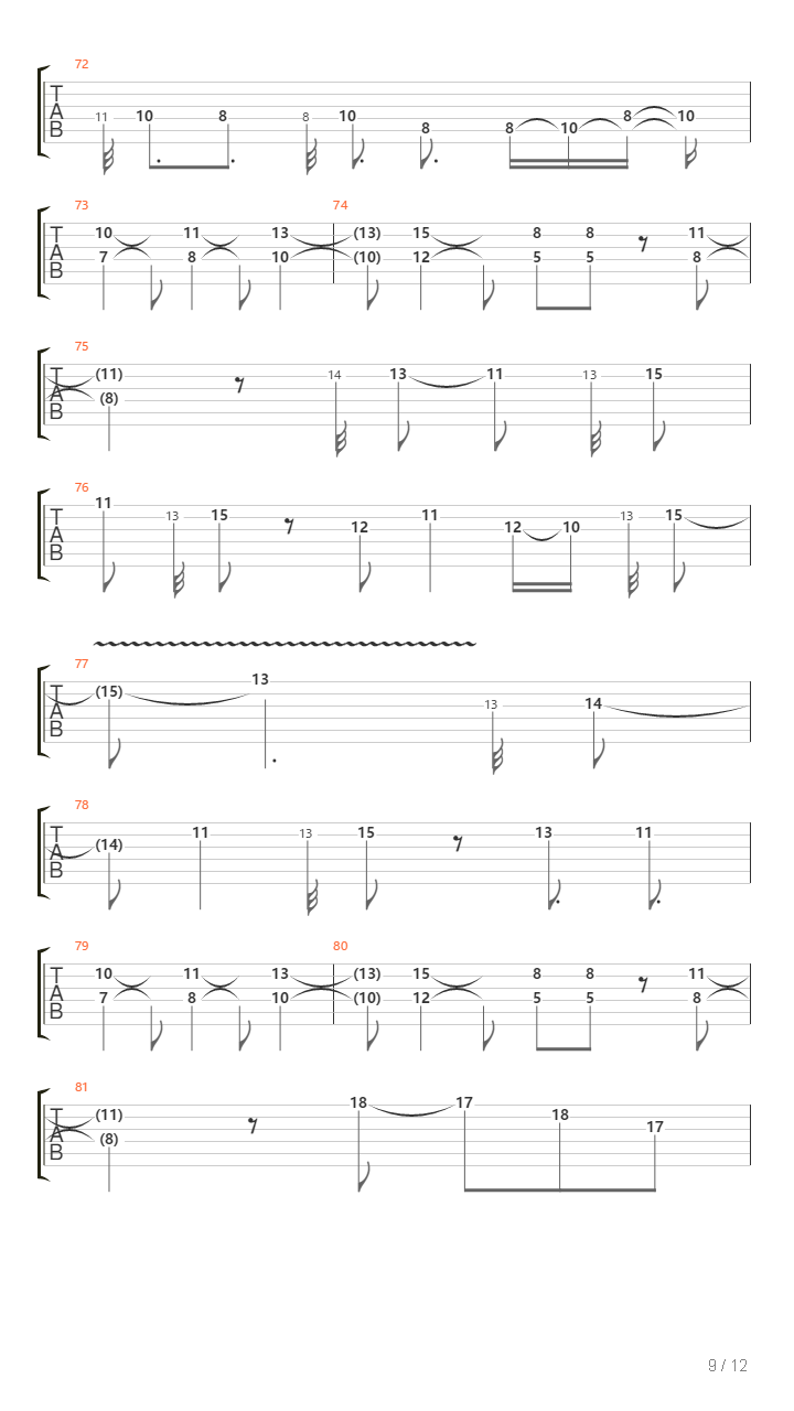 5-Htp吉他谱