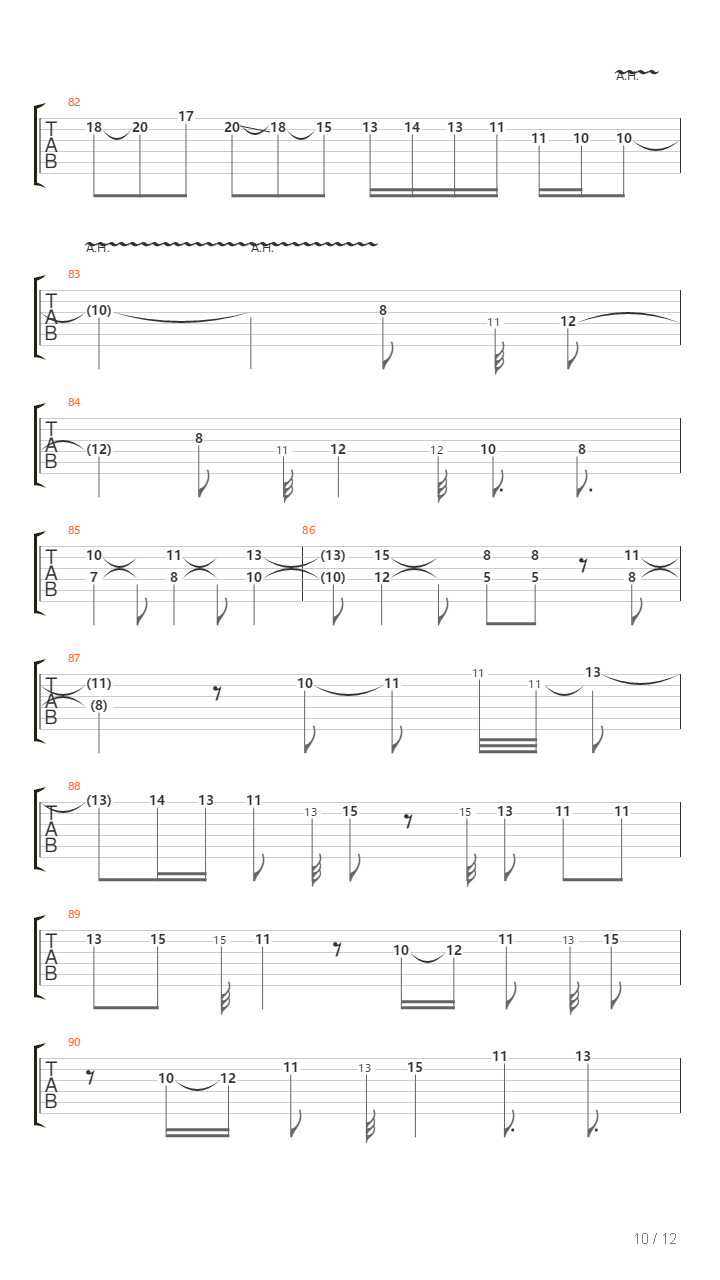 5-Htp吉他谱