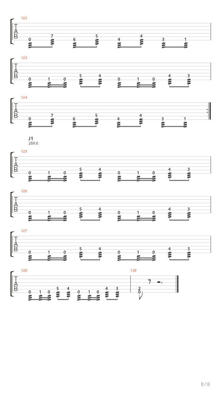 Tyrant吉他谱