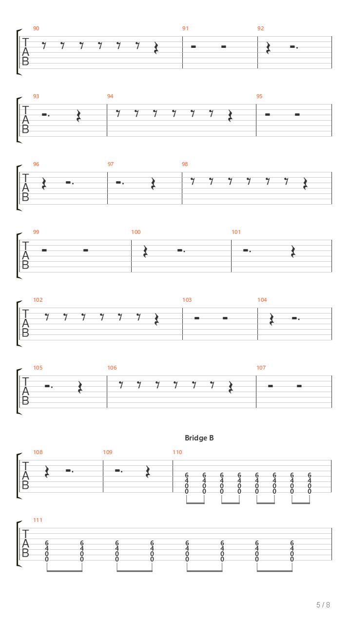 Fireside吉他谱