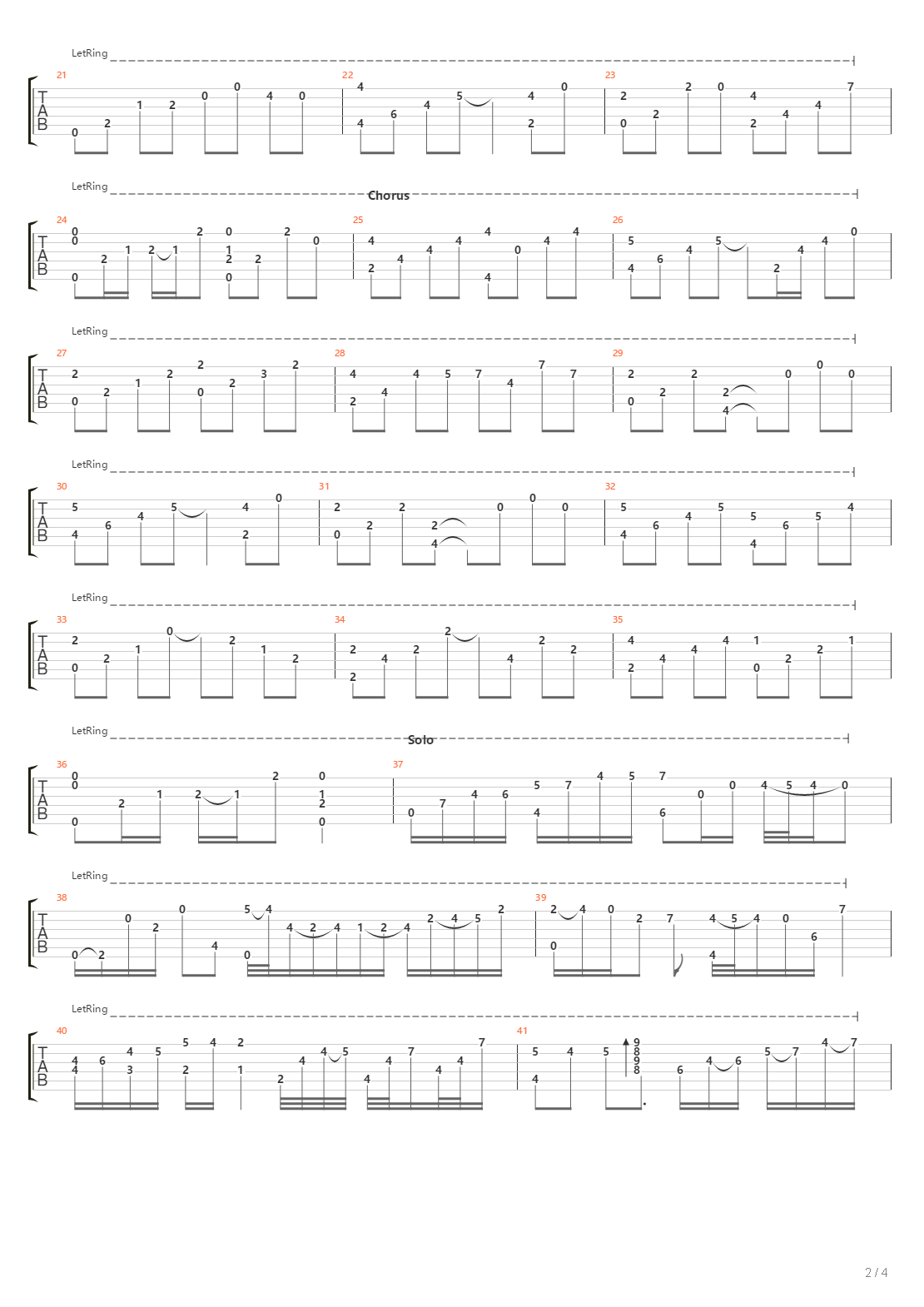 Htar Wa Ya吉他谱