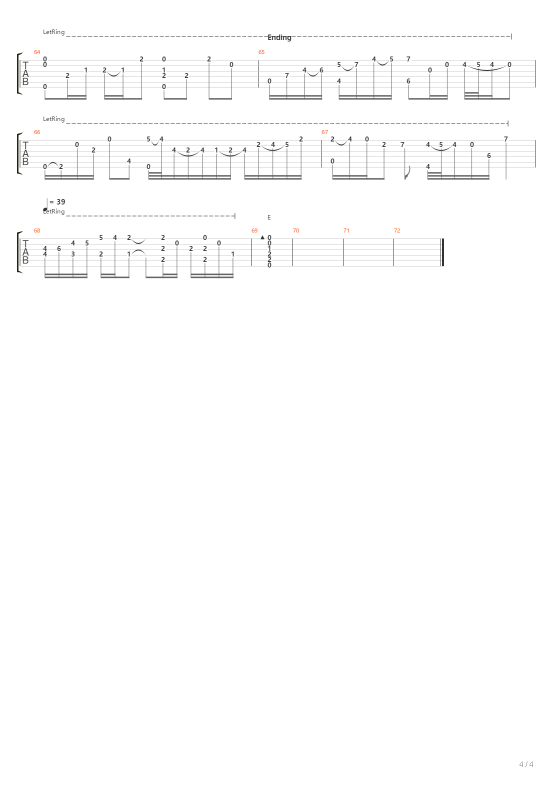 Htar Wa Ya吉他谱