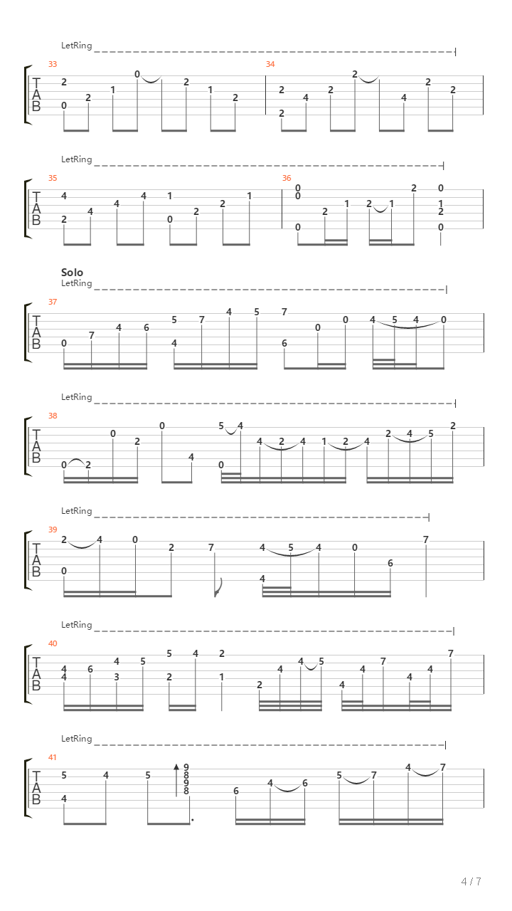 Htar Wa Ya吉他谱