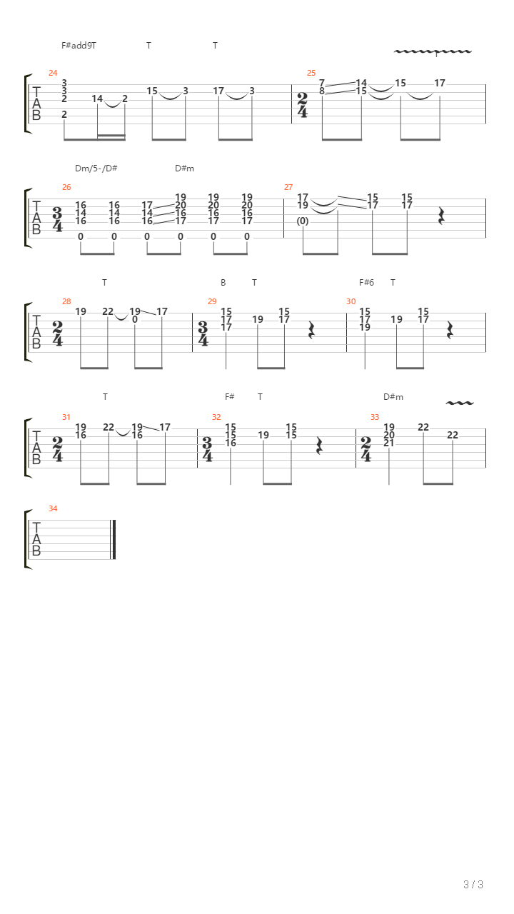 Violet吉他谱