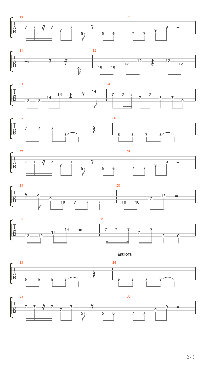 Drifting Along吉他谱