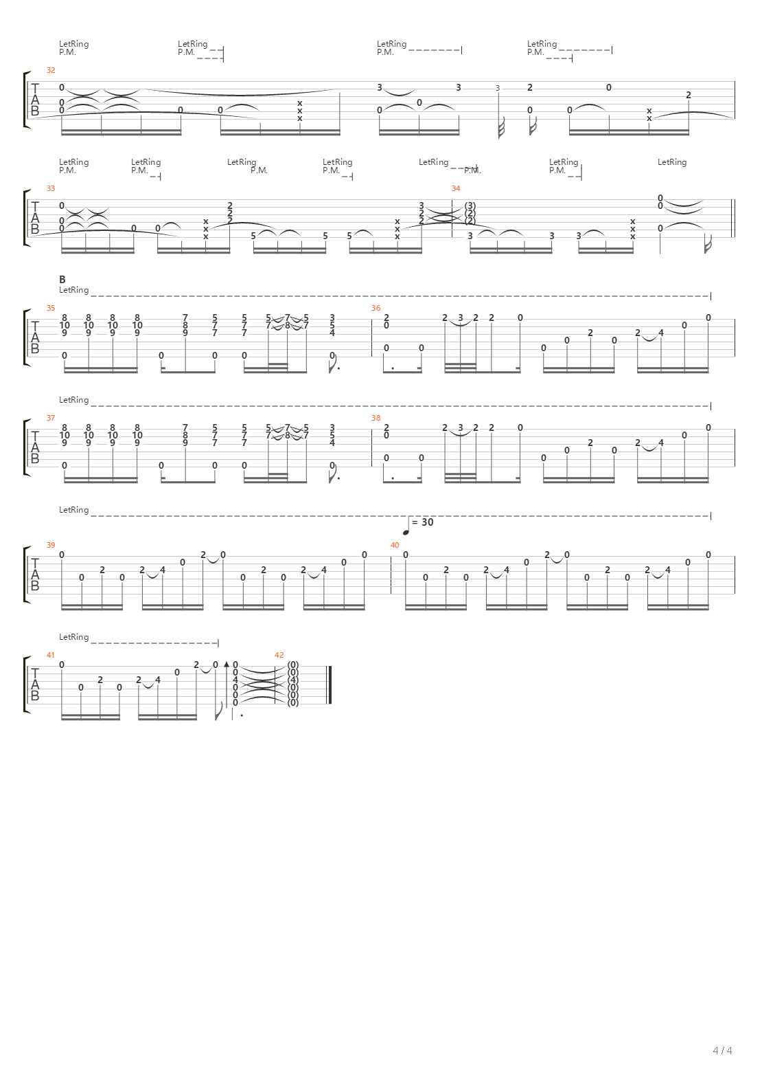 Mosaic吉他谱