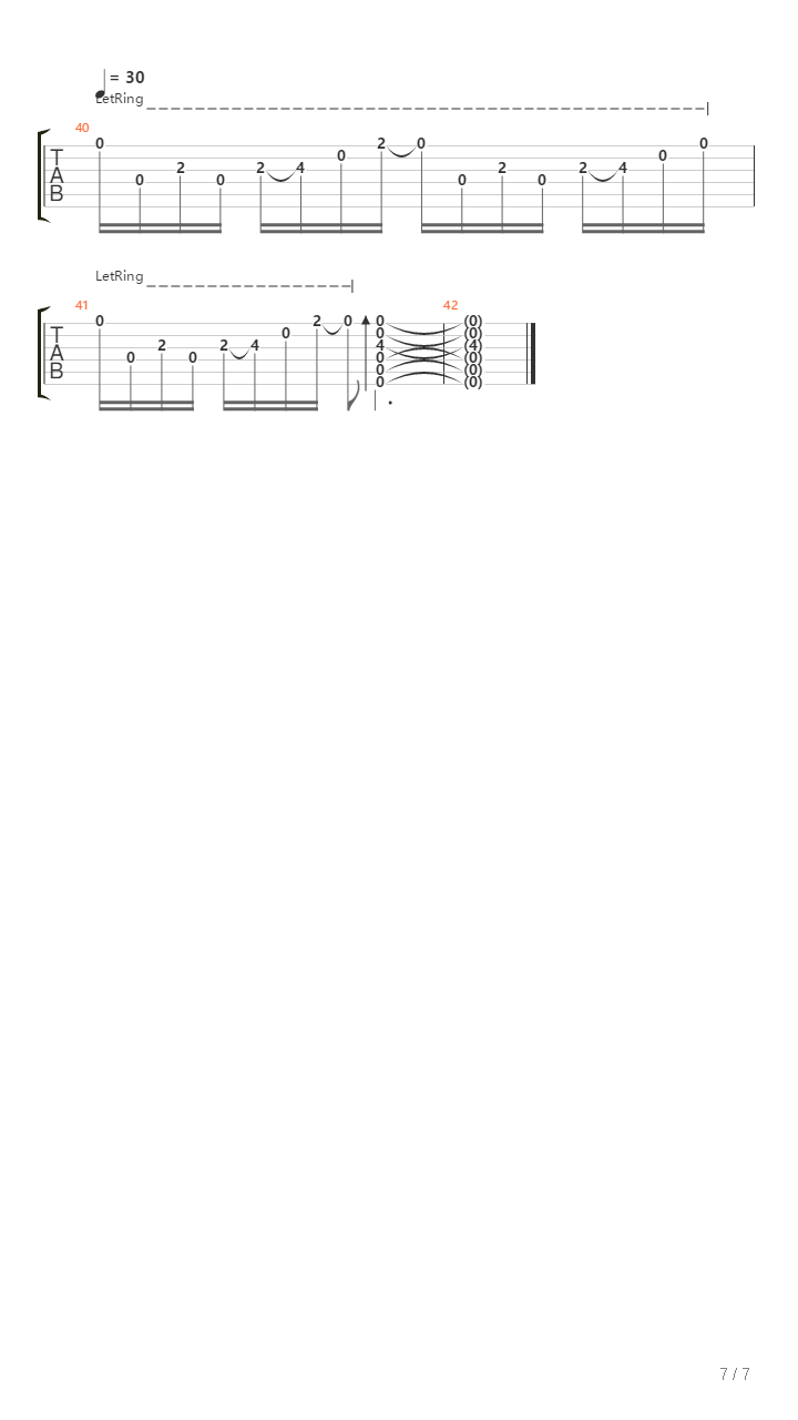 Mosaic吉他谱