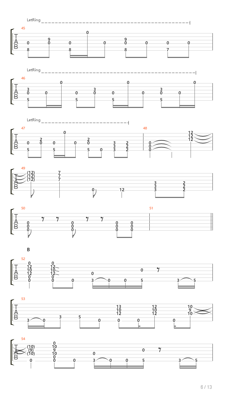 Transformations吉他谱