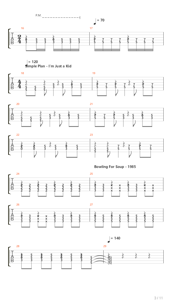 All The Old Things吉他谱