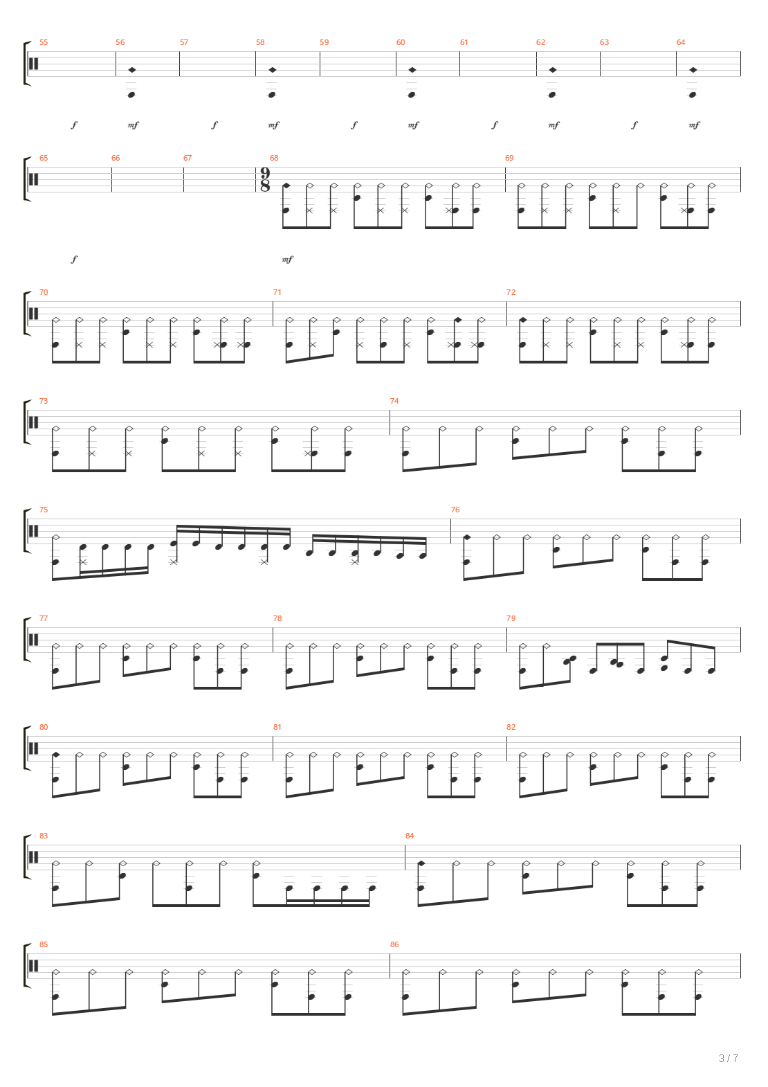 Life Cycles吉他谱