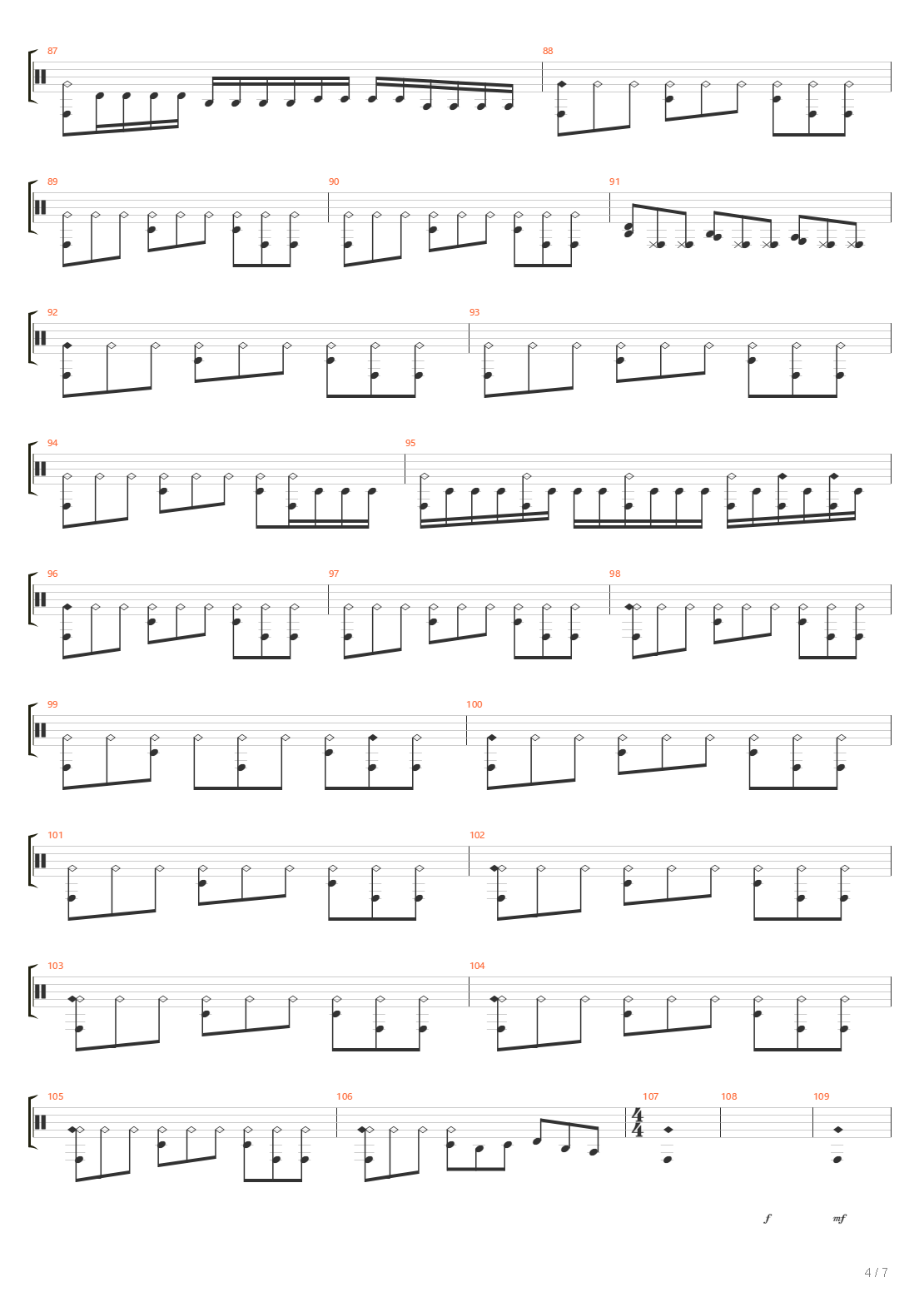 Life Cycles吉他谱