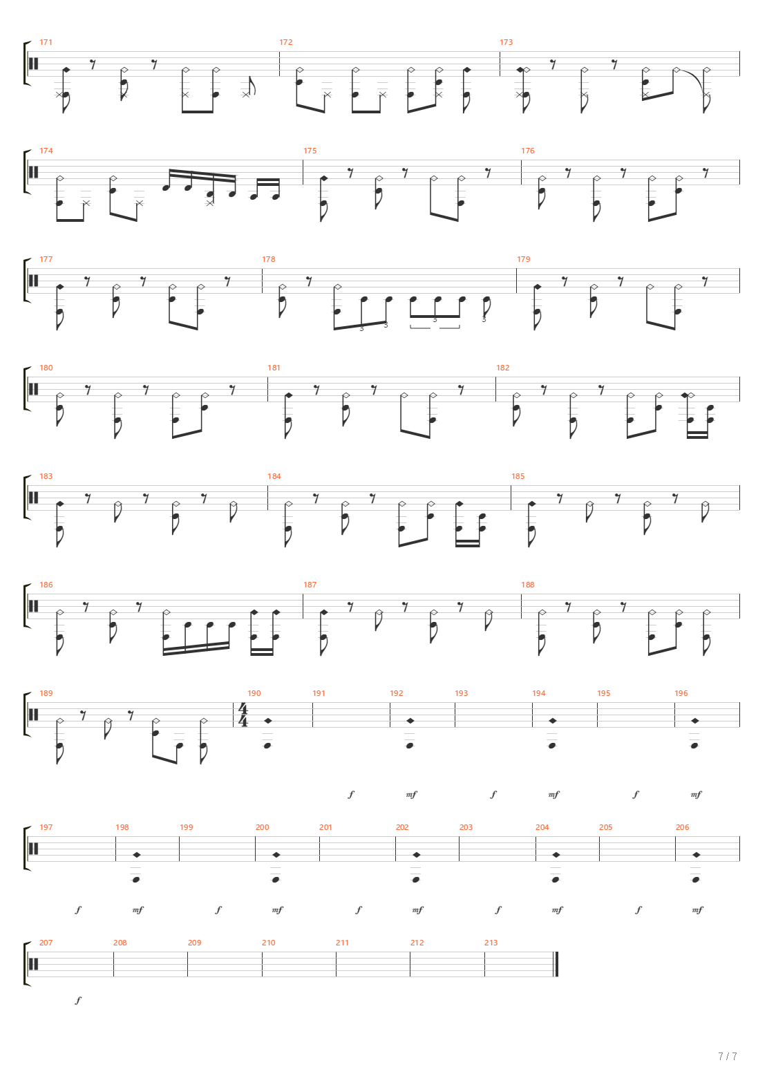 Life Cycles吉他谱