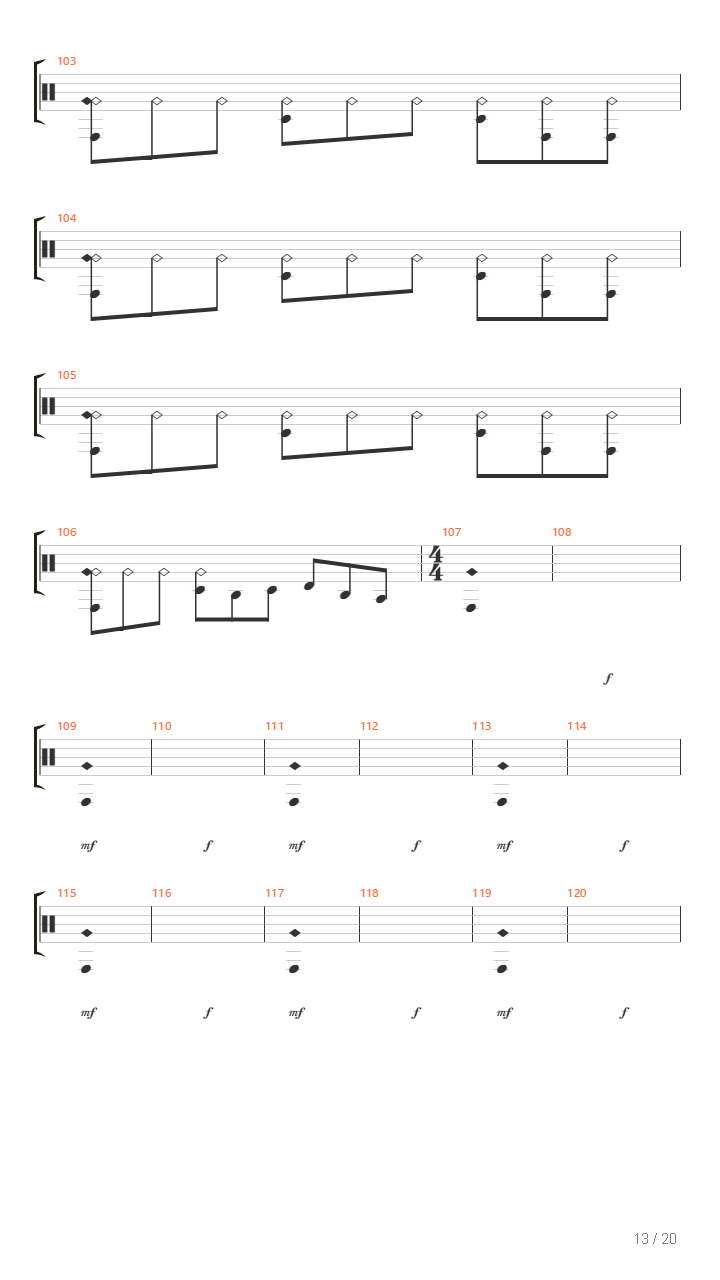 Life Cycles吉他谱