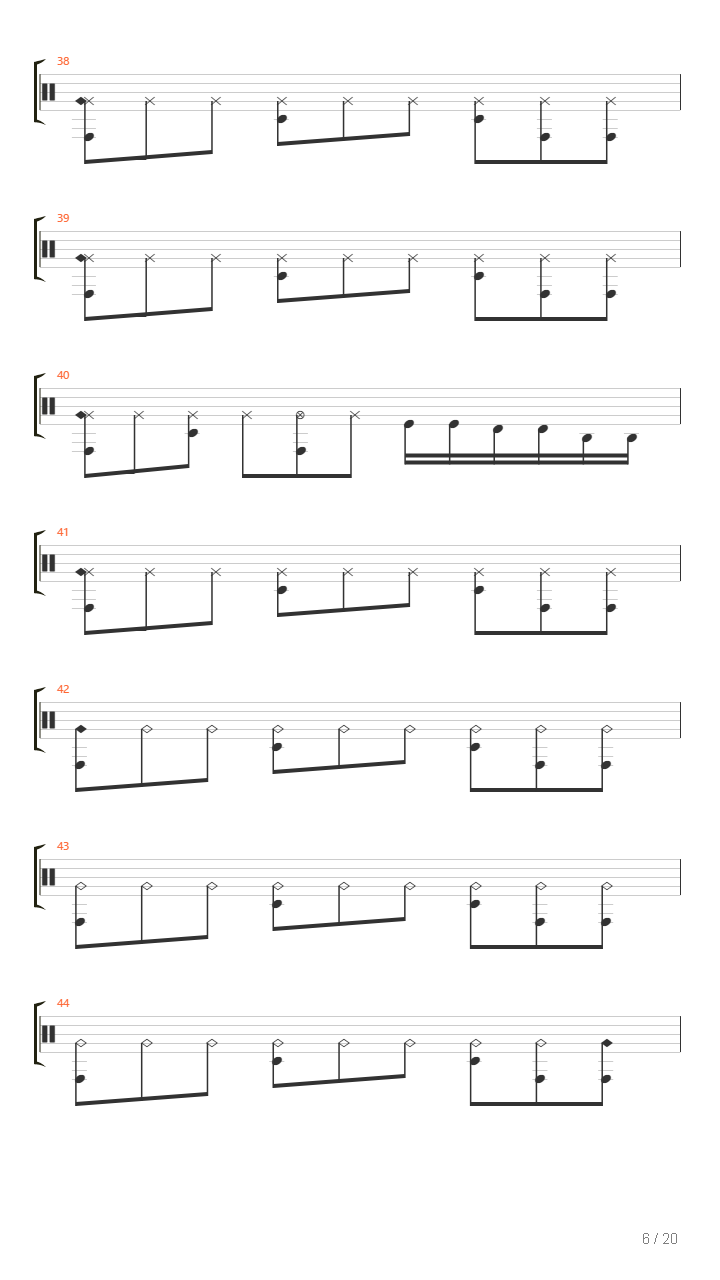 Life Cycles吉他谱