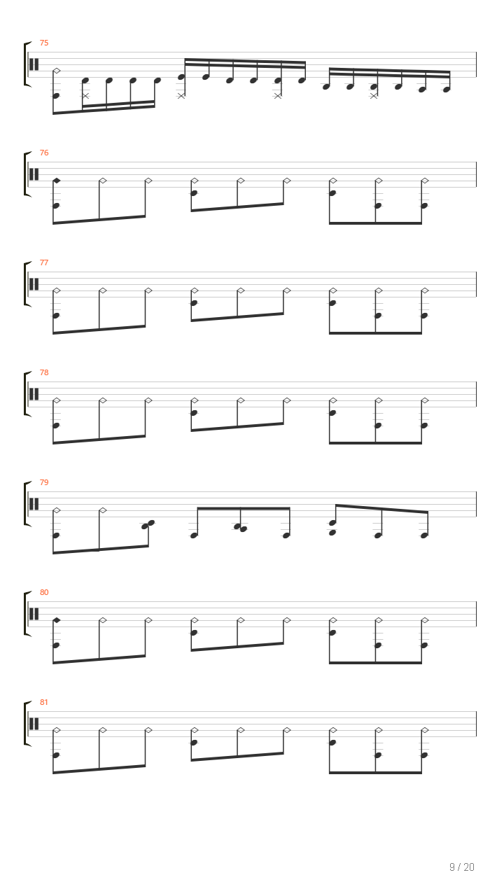 Life Cycles吉他谱