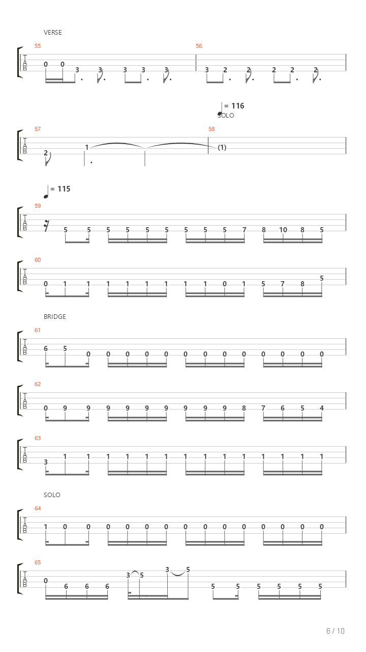 When It Falls吉他谱