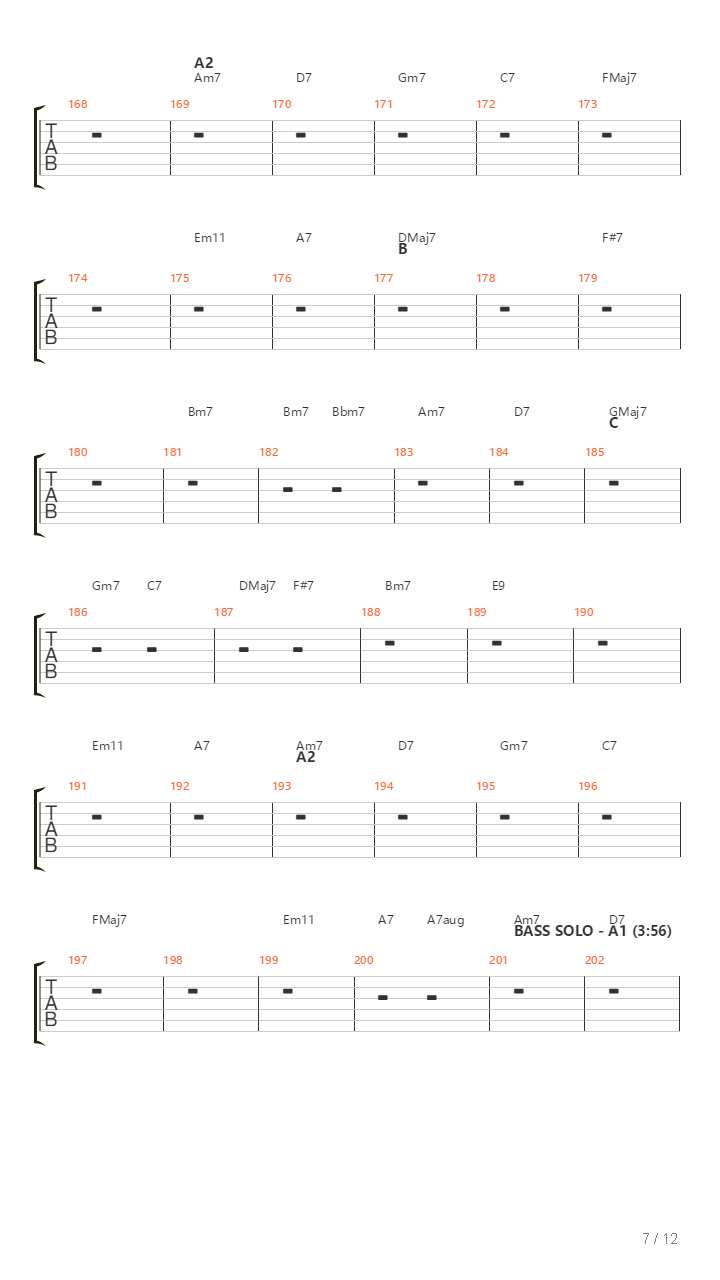 Ovals吉他谱