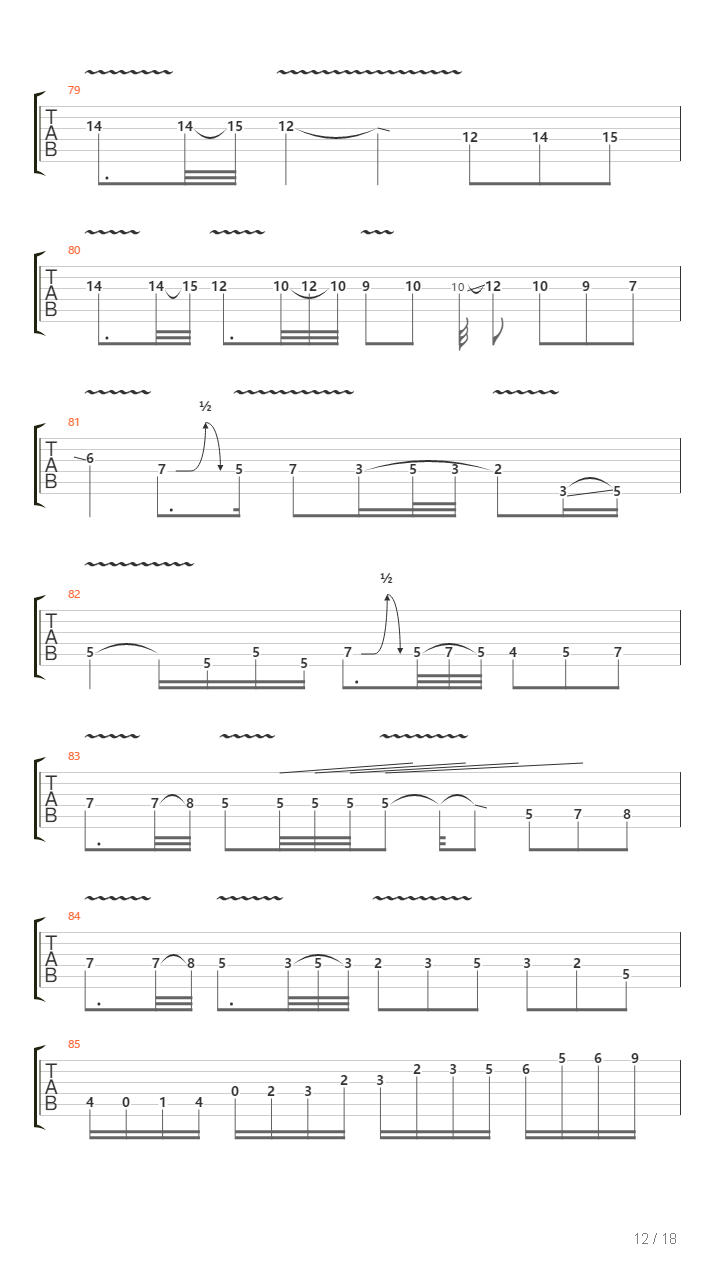 End Of An Era吉他谱