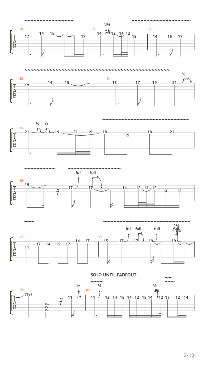 The Beacon吉他谱