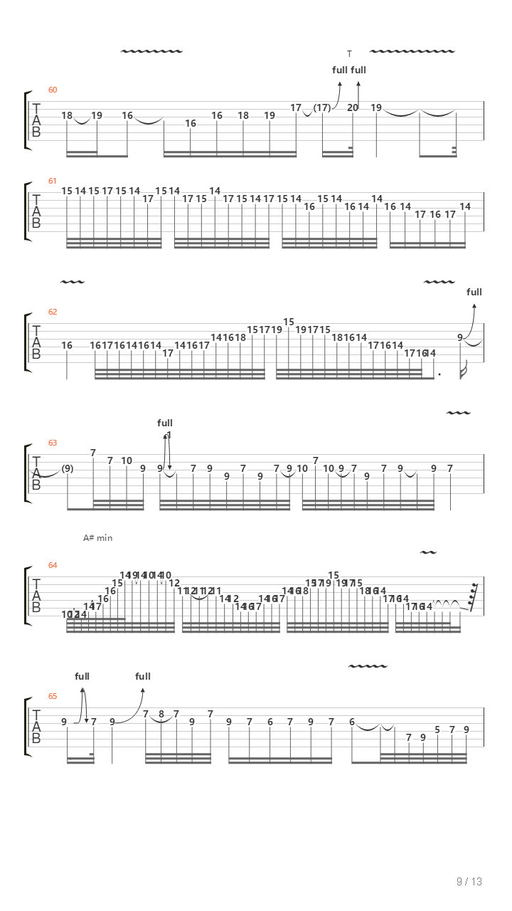 The Beacon吉他谱