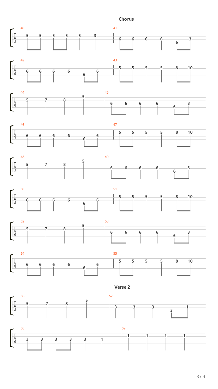 Bennington吉他谱