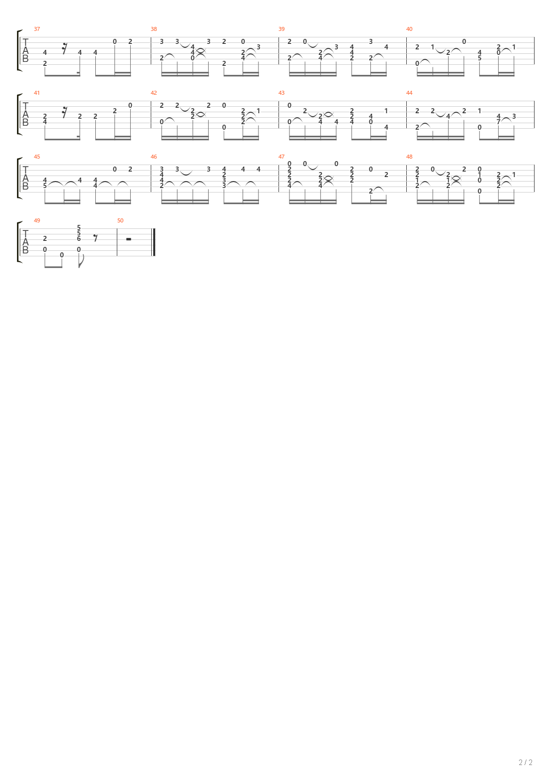 Paciencia吉他谱