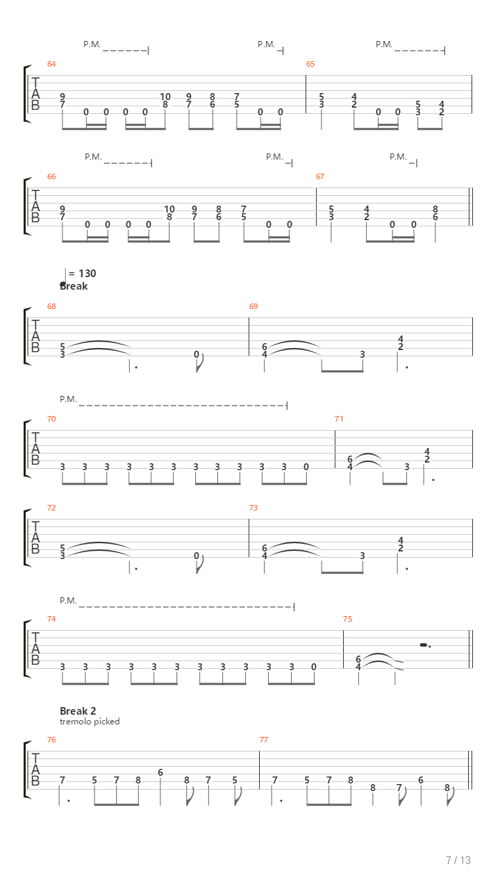 Corpus Vermis吉他谱