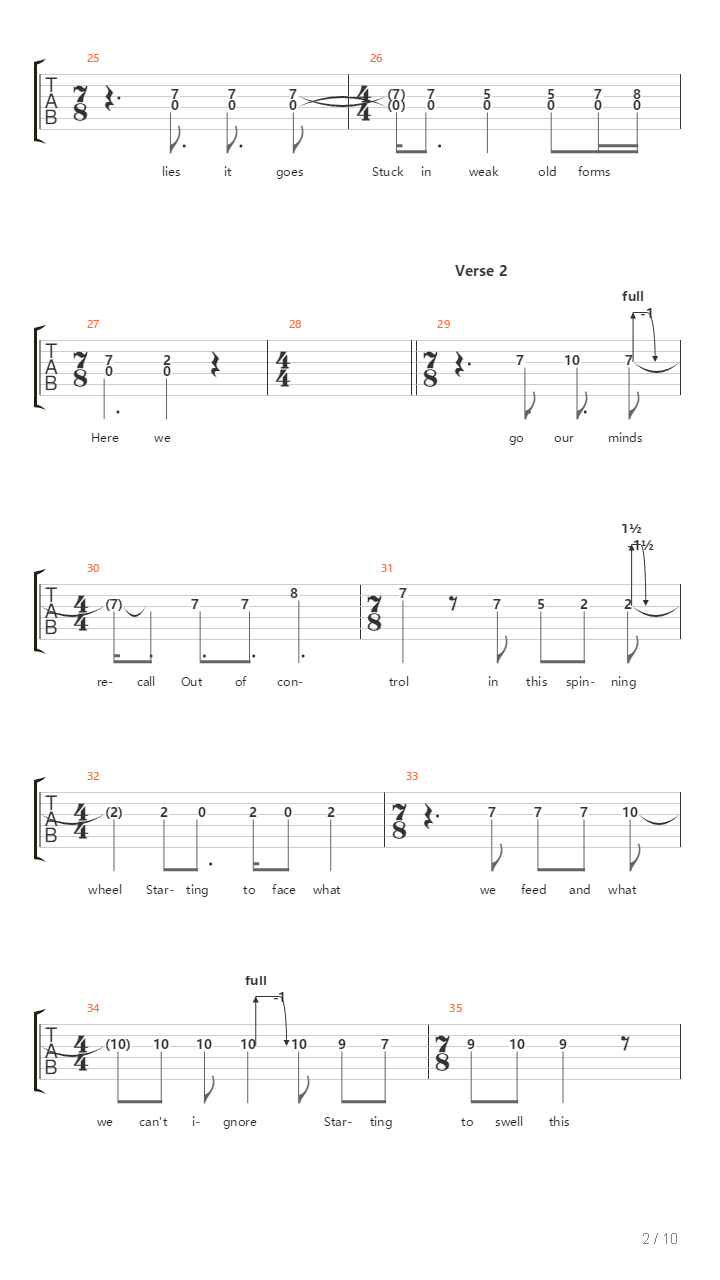 Nachash吉他谱