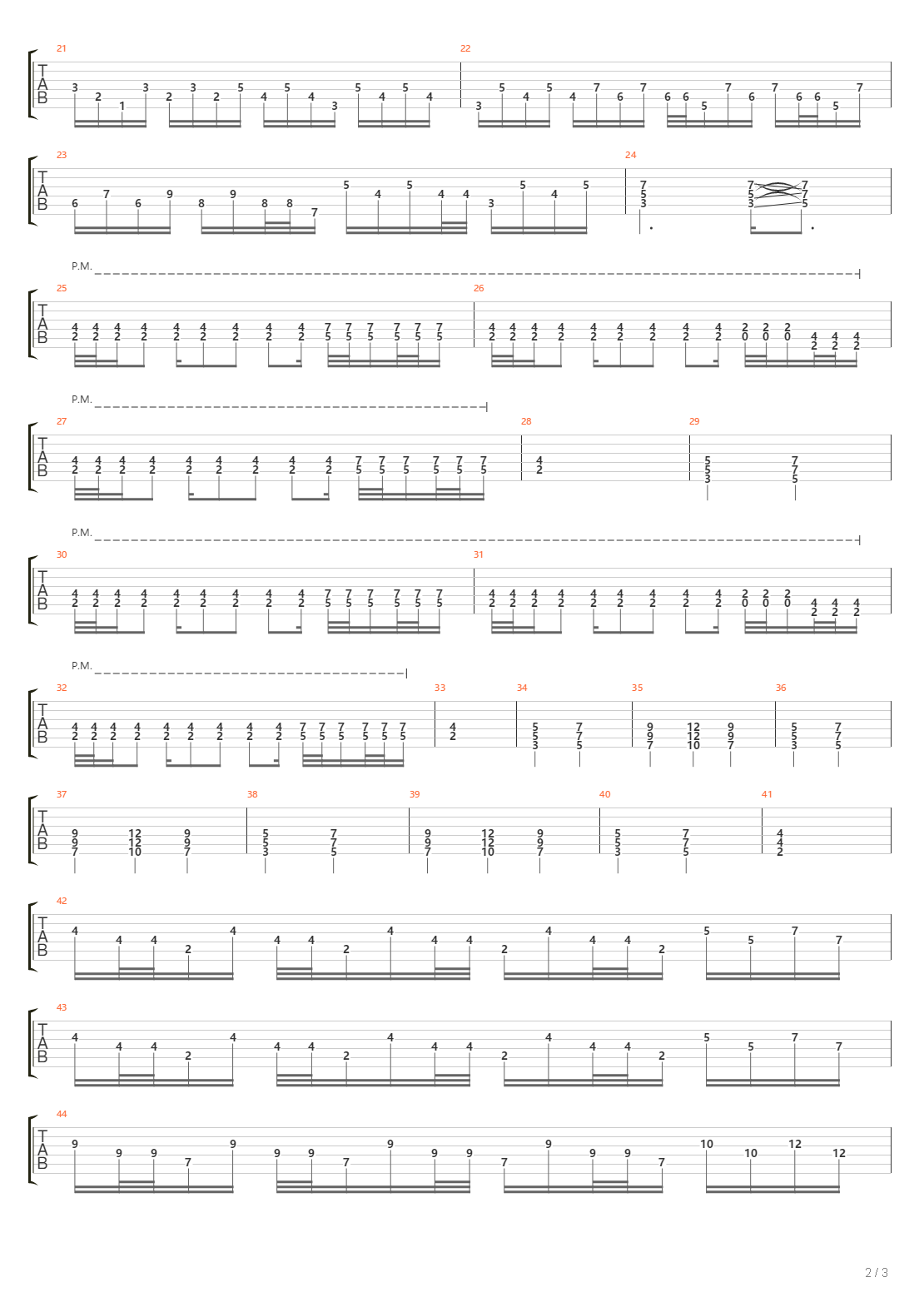 Opal吉他谱