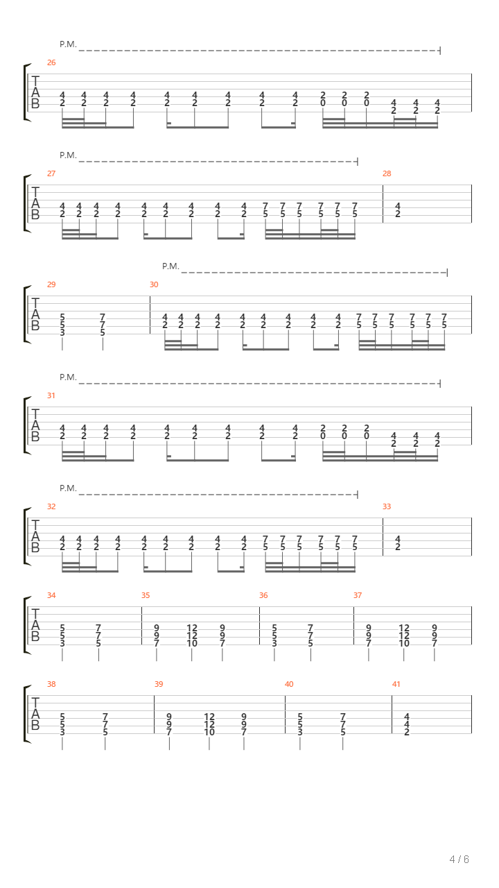 Opal吉他谱