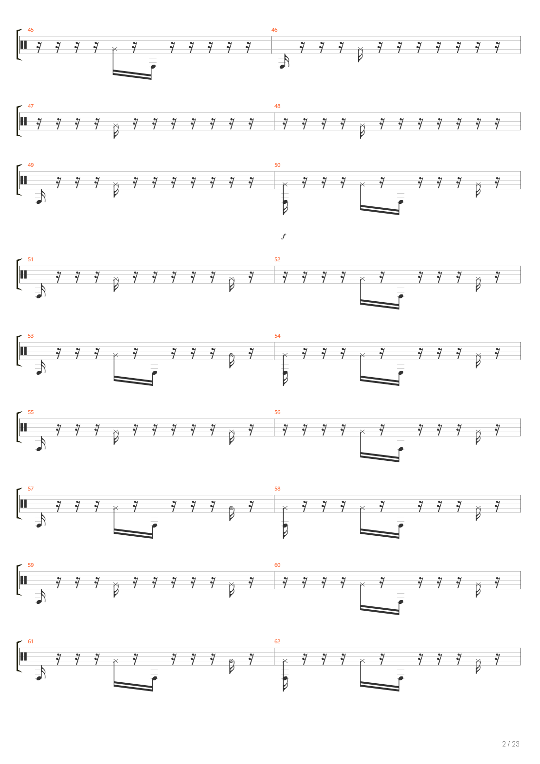 Absorption吉他谱