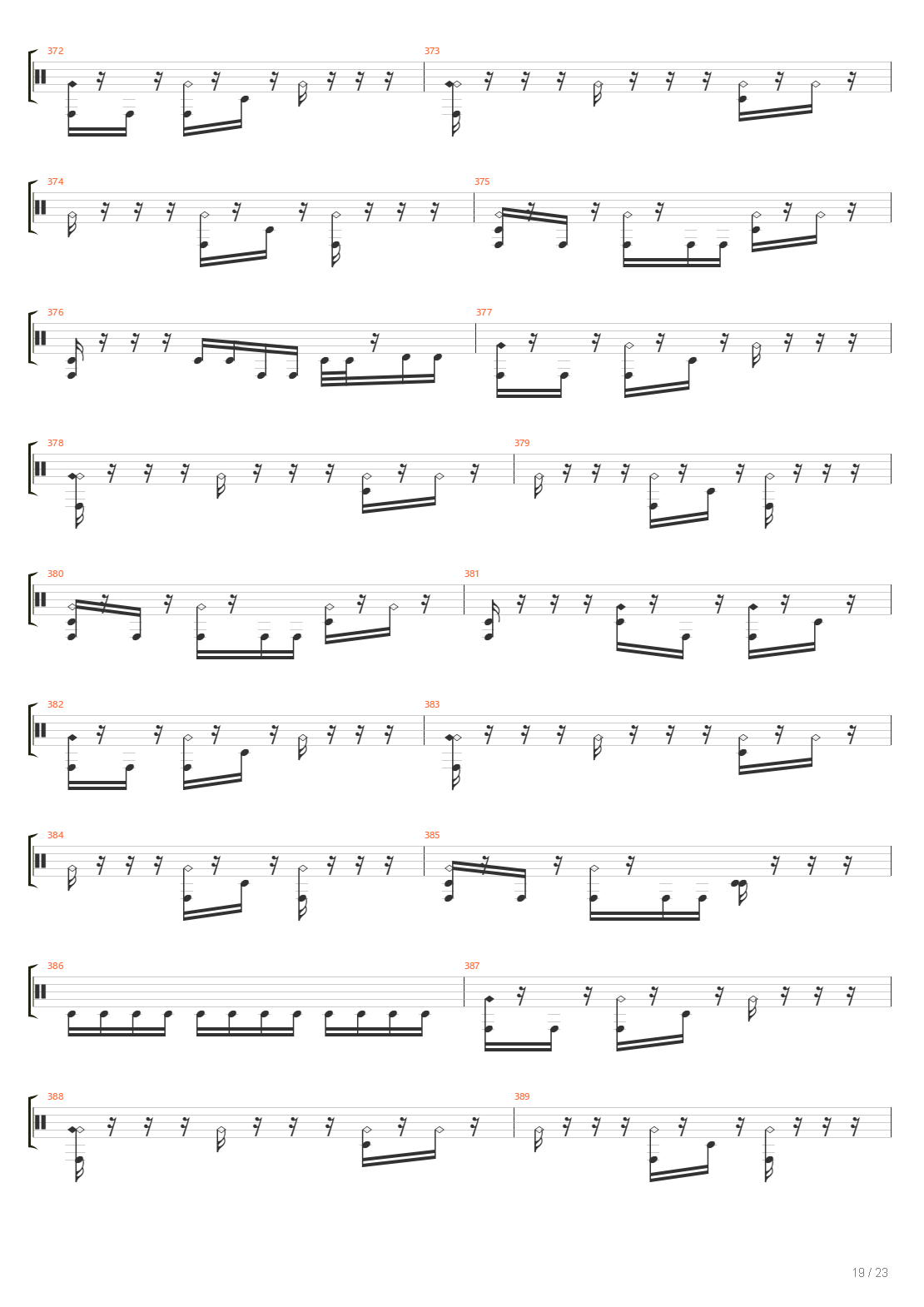 Absorption吉他谱