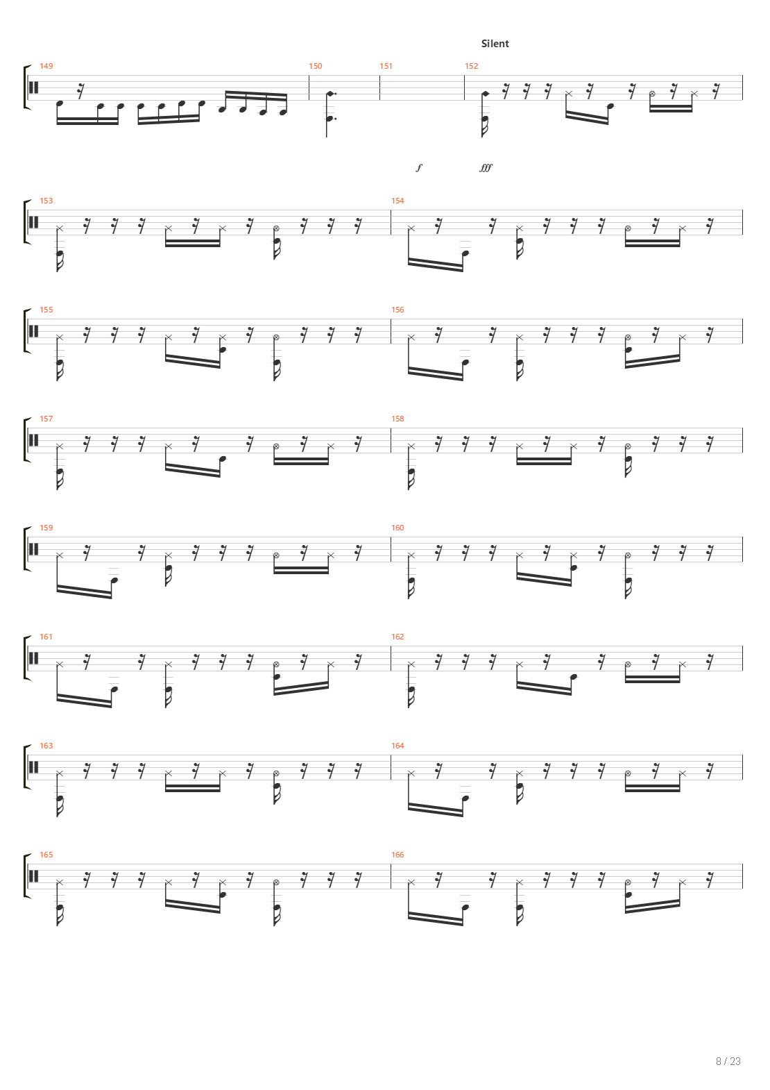 Absorption吉他谱