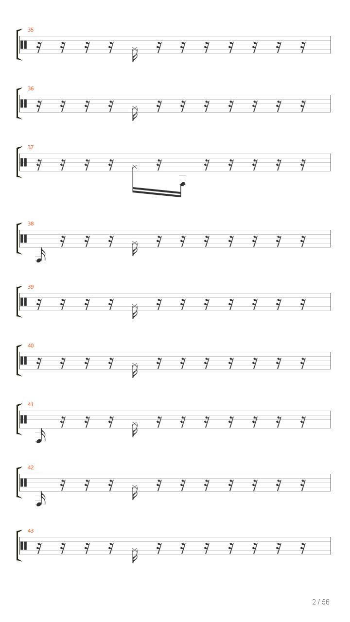 Absorption吉他谱