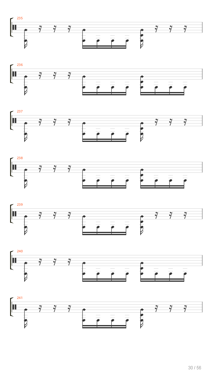 Absorption吉他谱