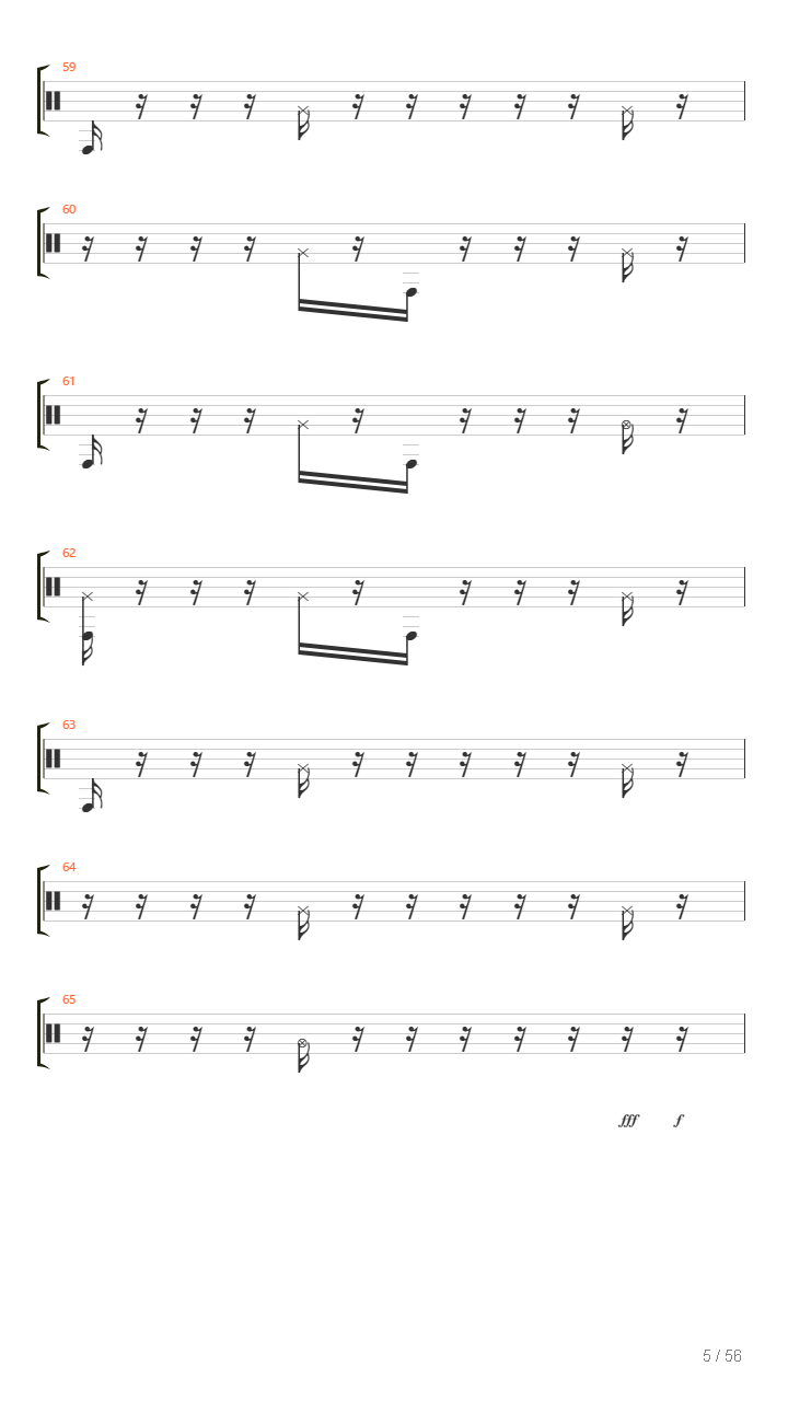 Absorption吉他谱