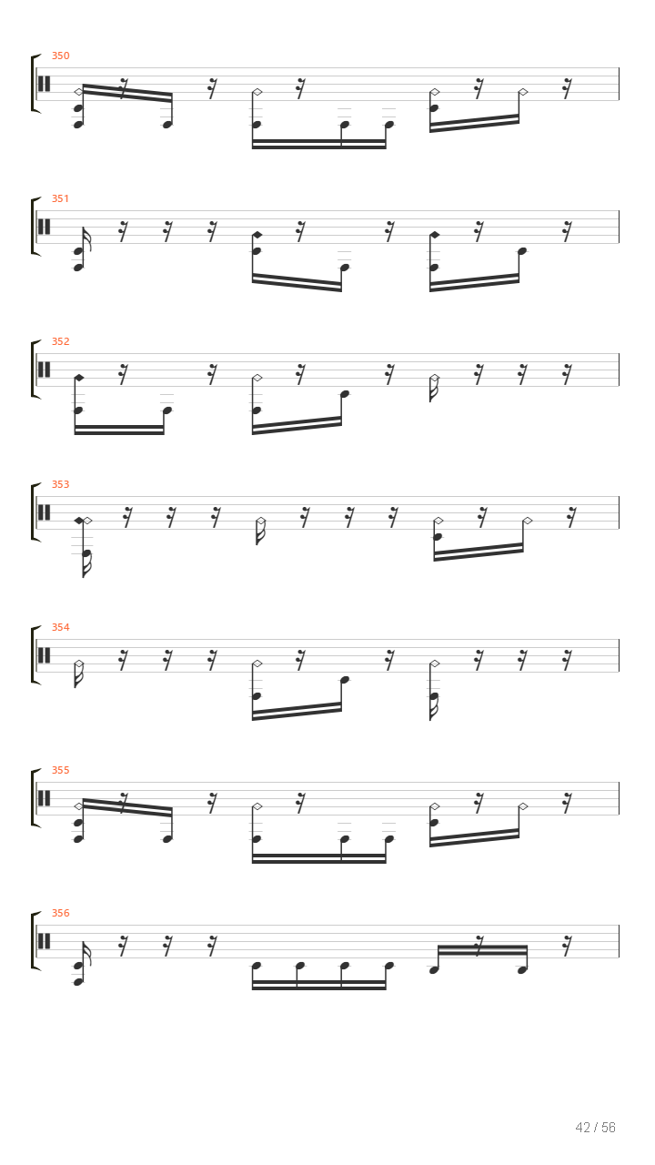 Absorption吉他谱