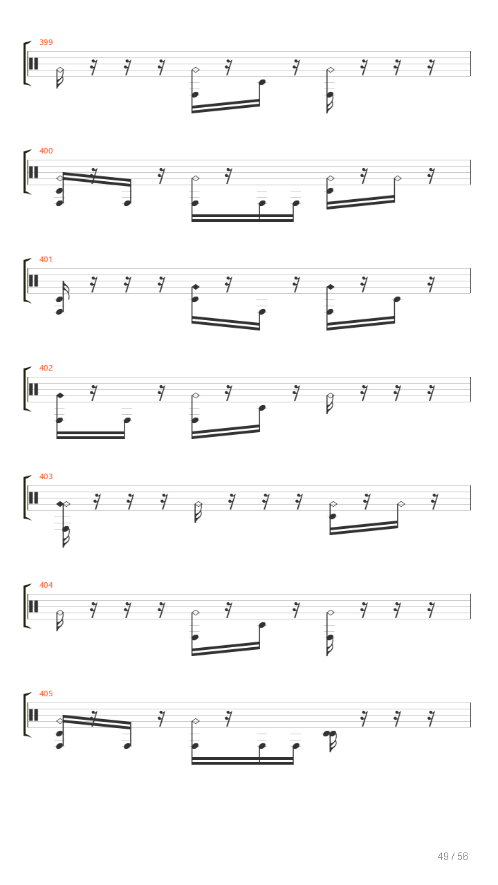 Absorption吉他谱