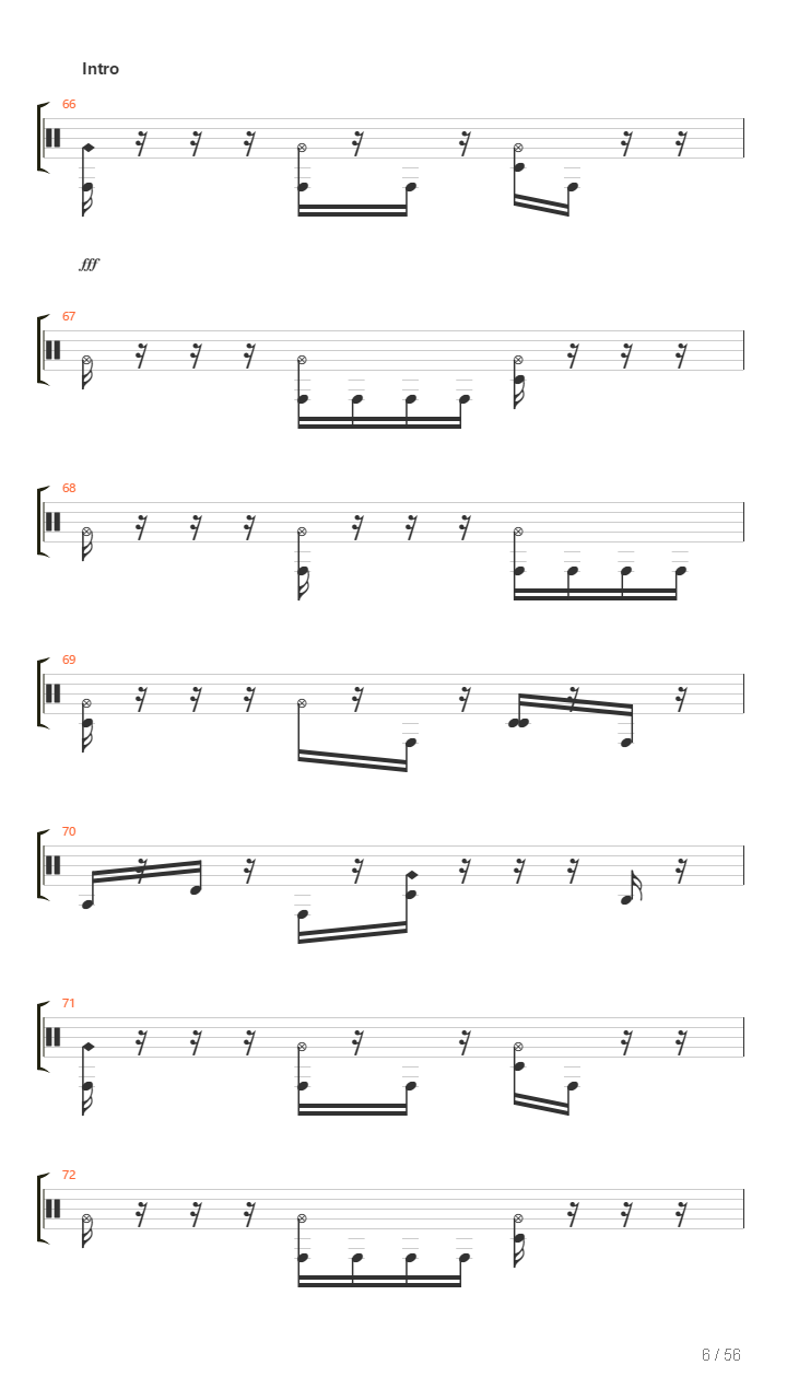 Absorption吉他谱