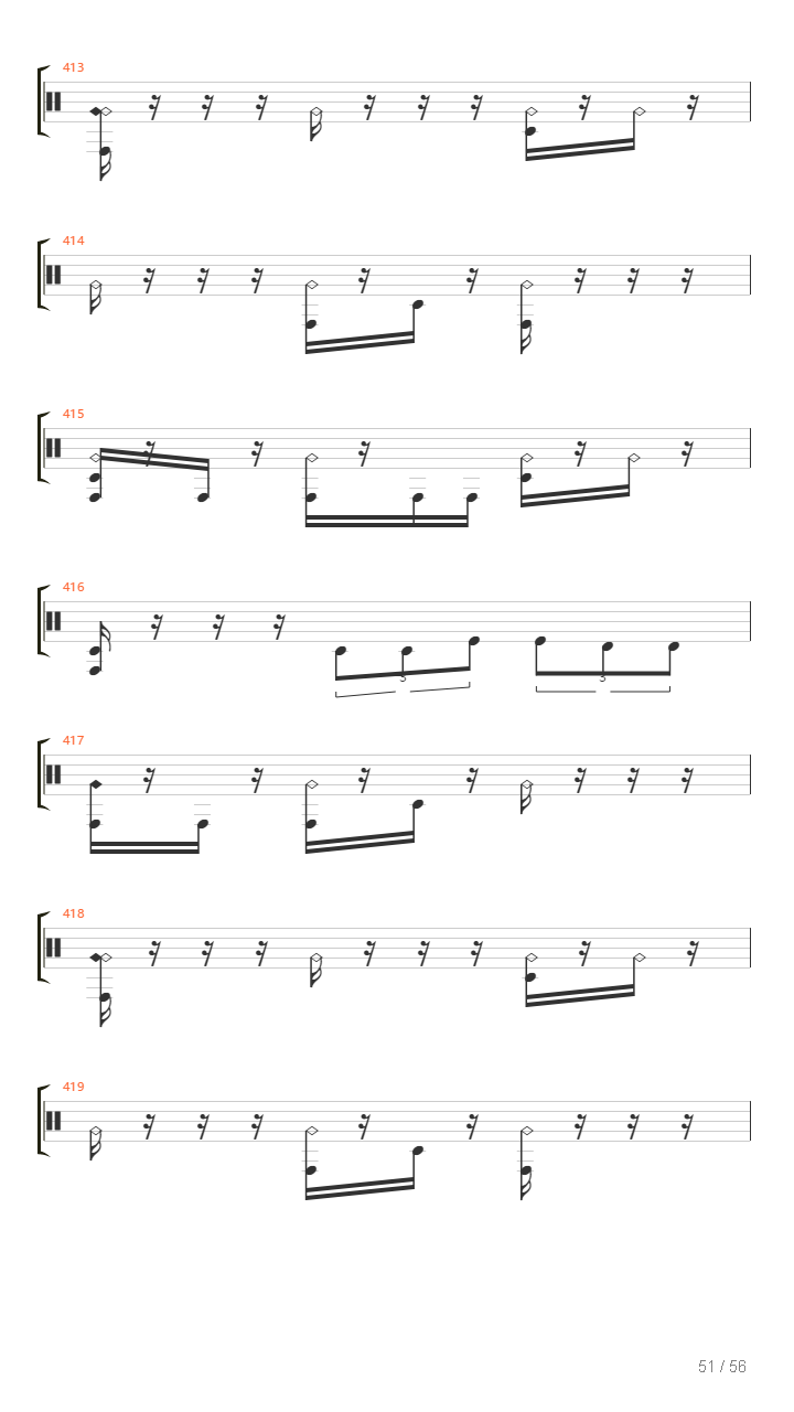 Absorption吉他谱